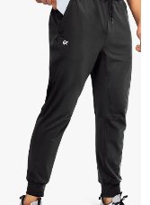 Men's Joggers with Zipper Pockets