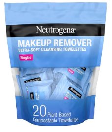 Neutrogena Makeup Remover Wipes, Individually Wrapped