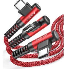 AINOPE USB C Cables, 3 Pack